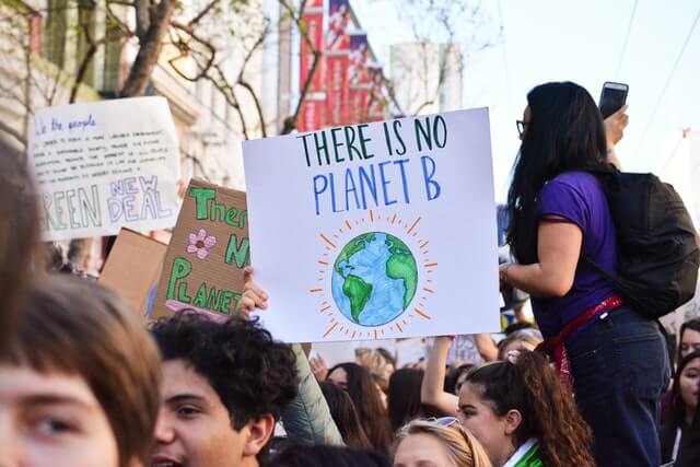 climate change protest