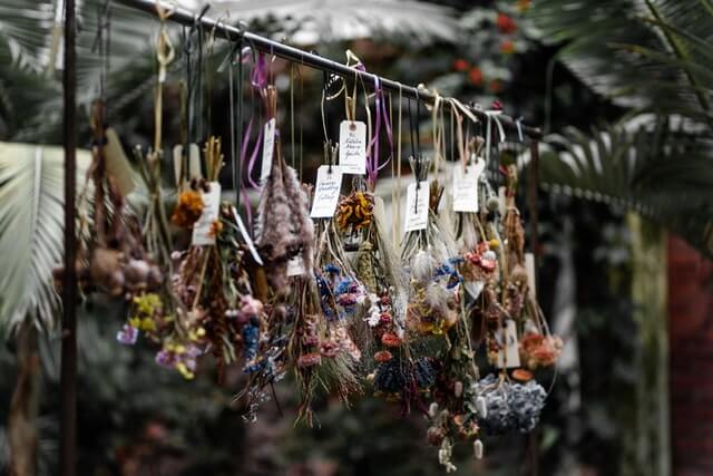 flower tags