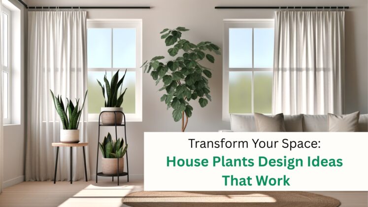 Transform Your Space: House Plants Design Ideas That Work