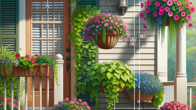 Choosing the Right Porch Hanging Baskets for Your Space