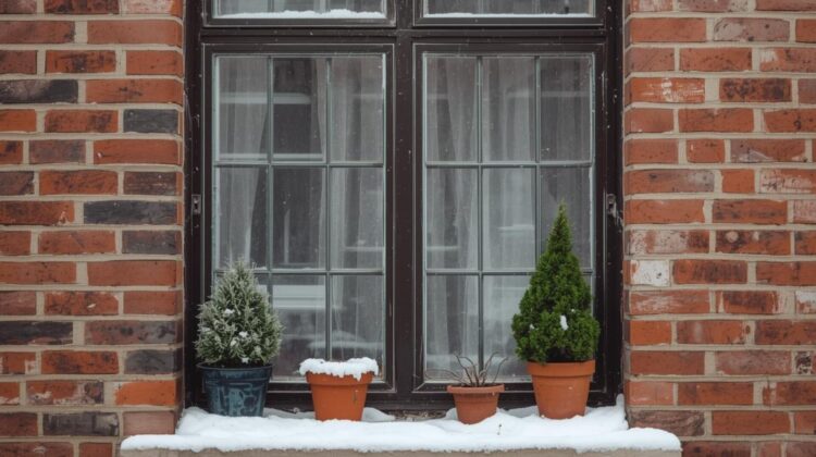 window plants - winter